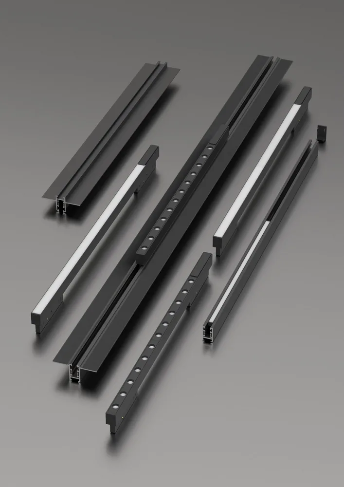 24V — 5 mm — Ultra-slim Magnetic Track
