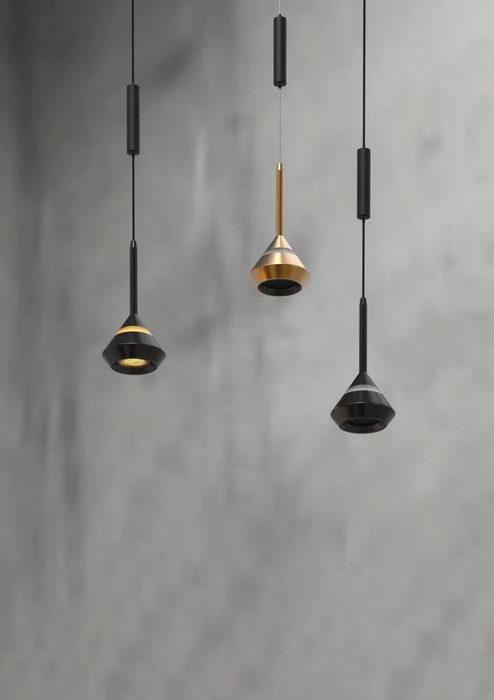 Decorative pendants — NOVA Cylinder · Orb · Loop · Prism